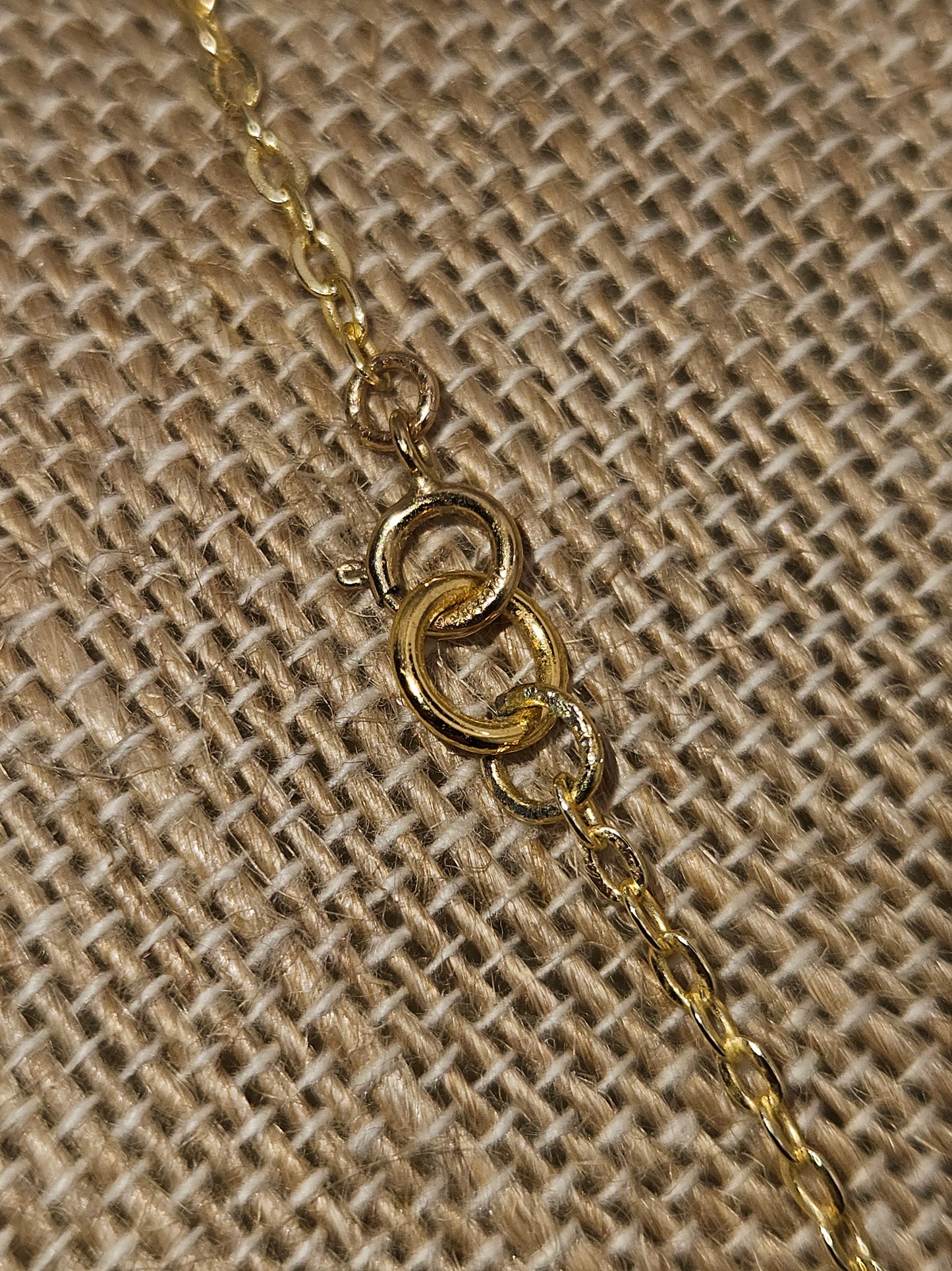 Ethiopian Opal Tear Drops 14kgf Dainty Chain Necklace