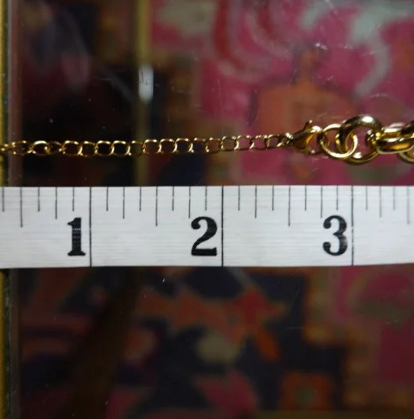 Vintage Prada Pendant/Charm on New "Fancy" Chunky Chain 16" - 19" Necklace (Silver, other chains/combos Available - see photos)